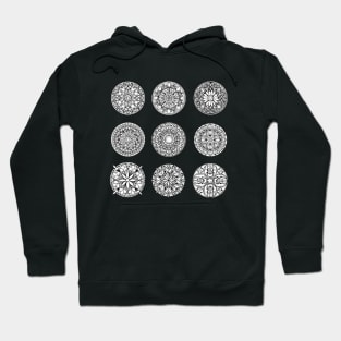 Mini mandalas 2: Rosewindows - Sunweaver Hoodie